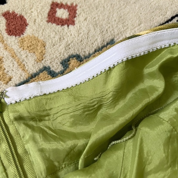 🦜Green Jungle Muse Halter Beaded Accent Mini Dress🦜 - Picture 10 of 10